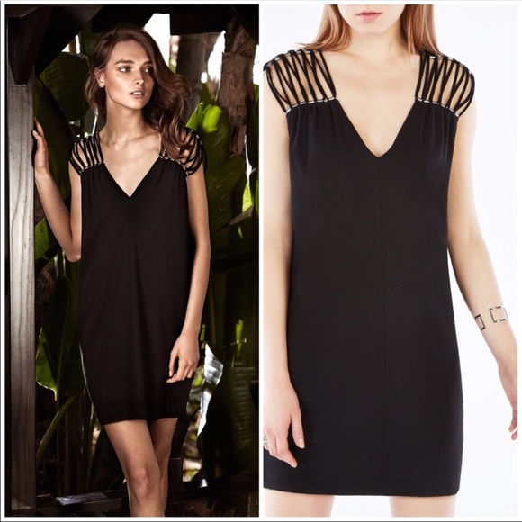 BCBGMaxAzria Dresses & Skirts - BCBGMaxAzria Arielle Multi-Strap Shift Dress